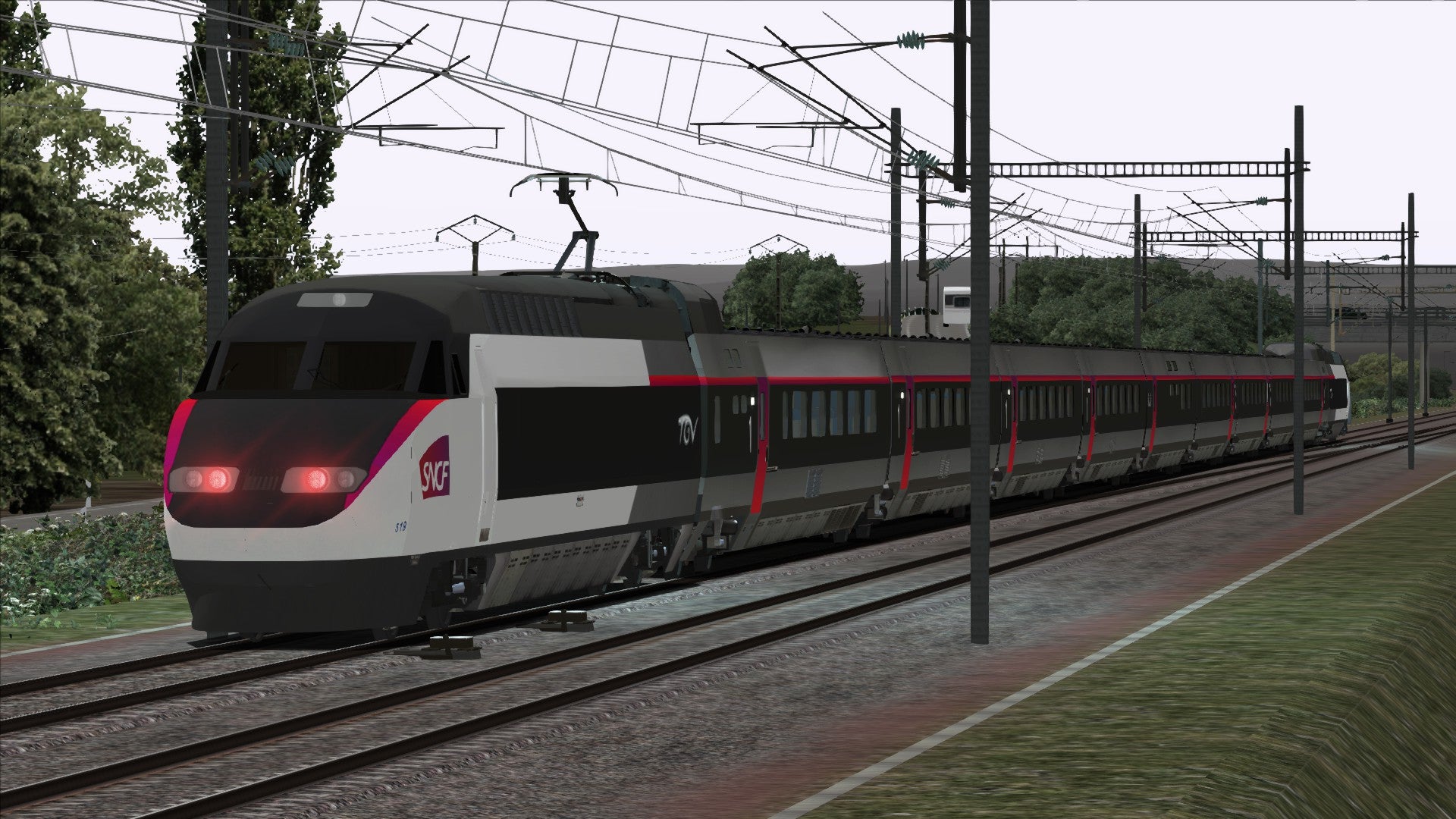 TGV Atlantique  Renové  Carmillon