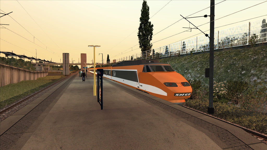 TGV SUD EST ORANGE + TGV POSTAL