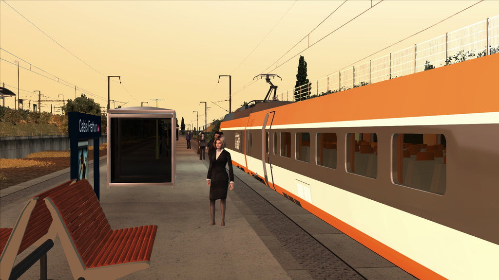 TGV SUD EST ORANGE + TGV POSTAL