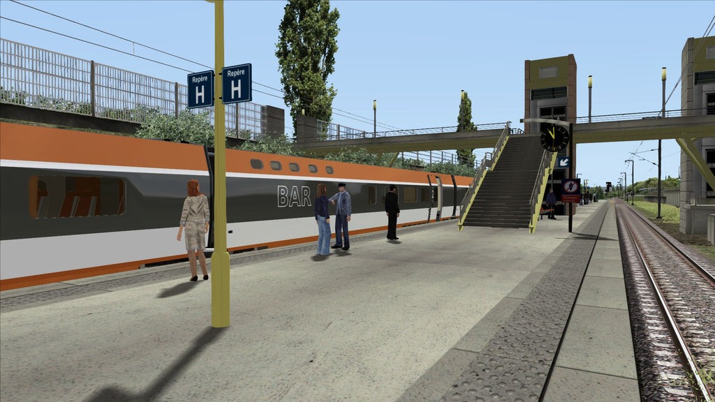 TGV SUD EST ORANGE + TGV POSTAL